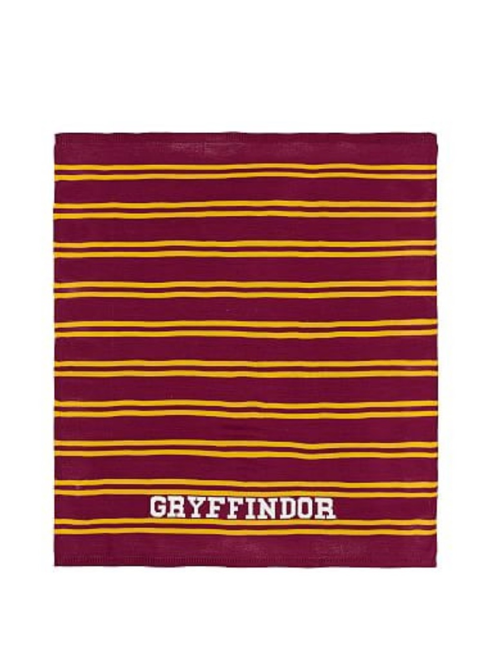 Gryffindor Harry Potter Striped Knit Throw Blanket